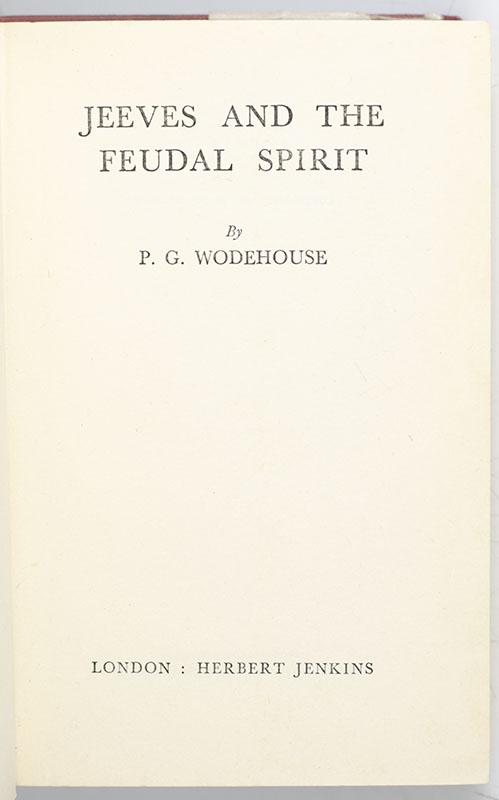 Jeeves and the Feudal Spirit. - Image 2