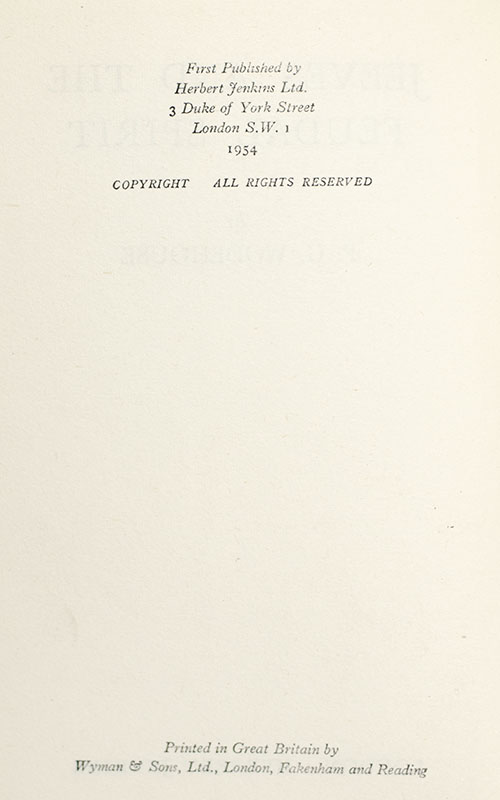 Jeeves and the Feudal Spirit. - Image 3