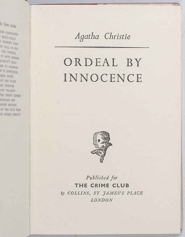 Ordeal By Innocence.