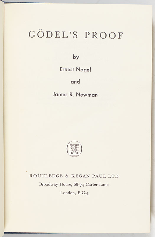 Gödel’s Proof.