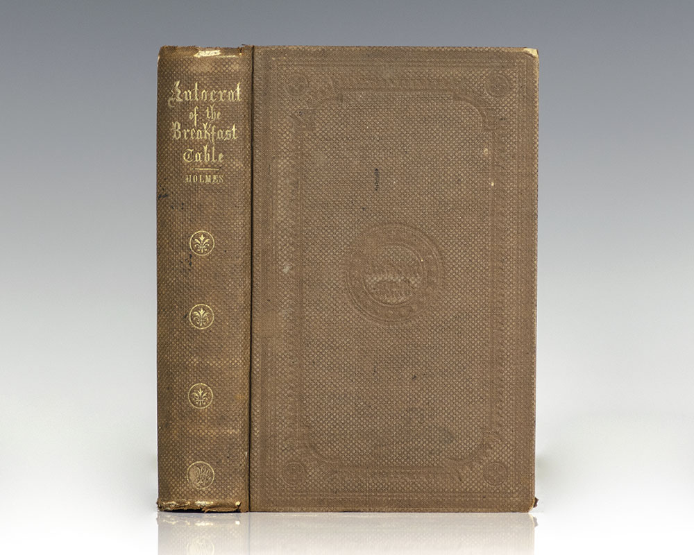 The Autocrat of the Breakfast-Table.