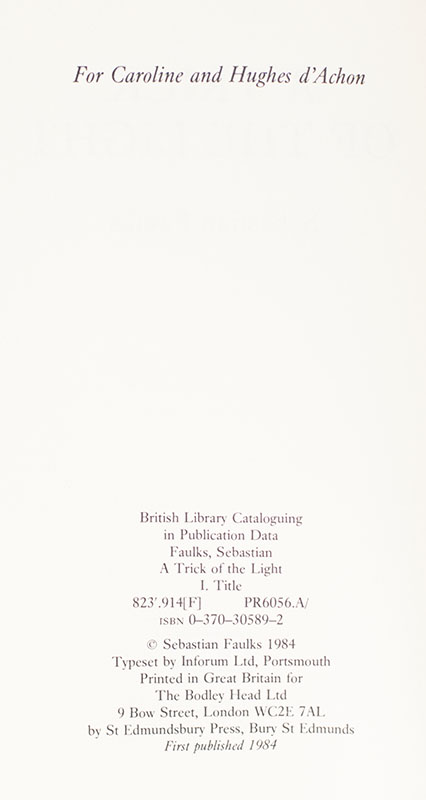 A Trick of the Light. - Image 4