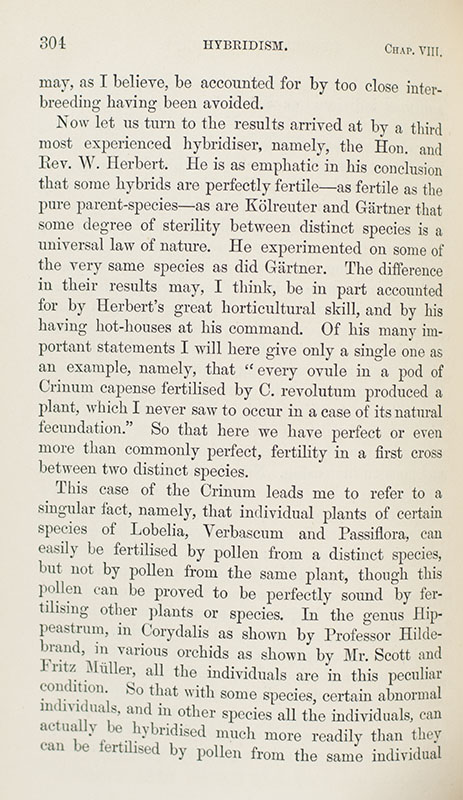 On the Origin of Species by Means of Natural Selection, or the Preservation of Favoured Races in the Struggle for Life.