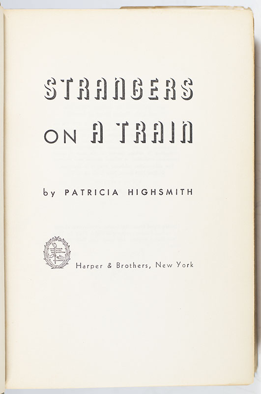 Strangers on a Train.