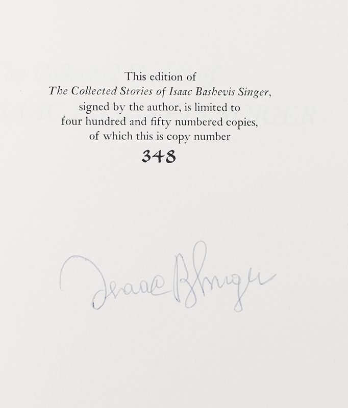 The Collected Stories of Isaac Bashevis Singer.