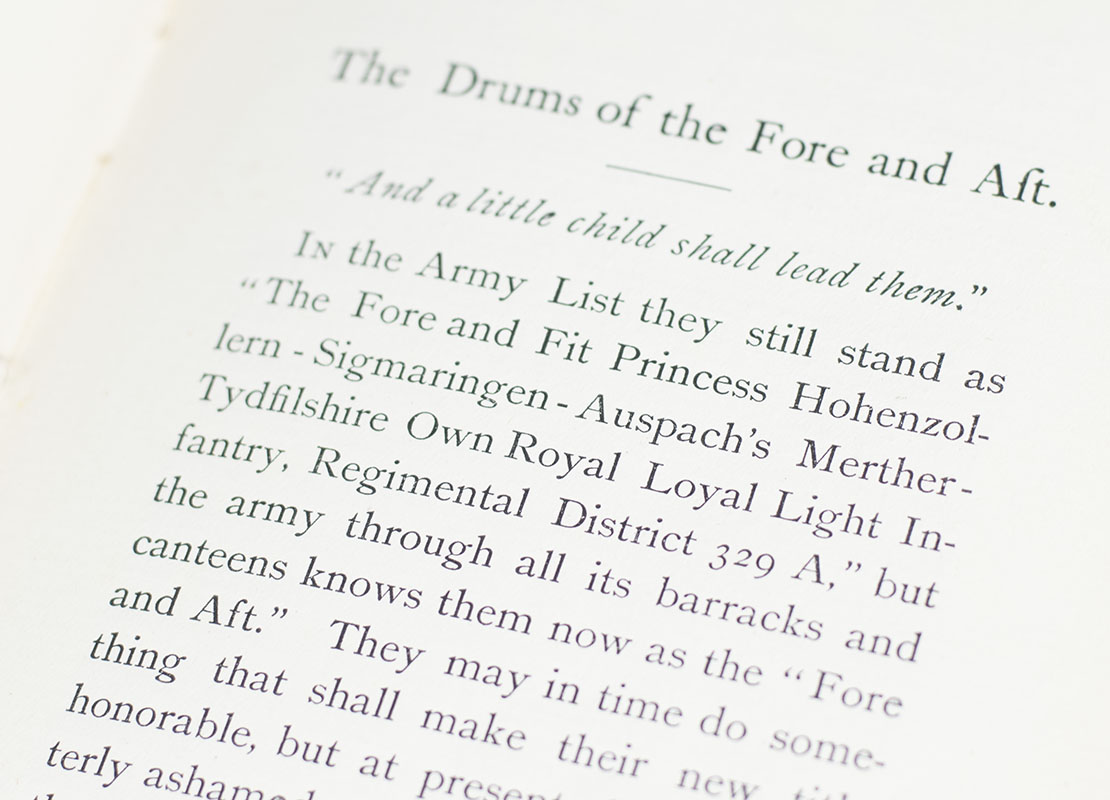 The Drums of The Fore and Aft. - Image 5