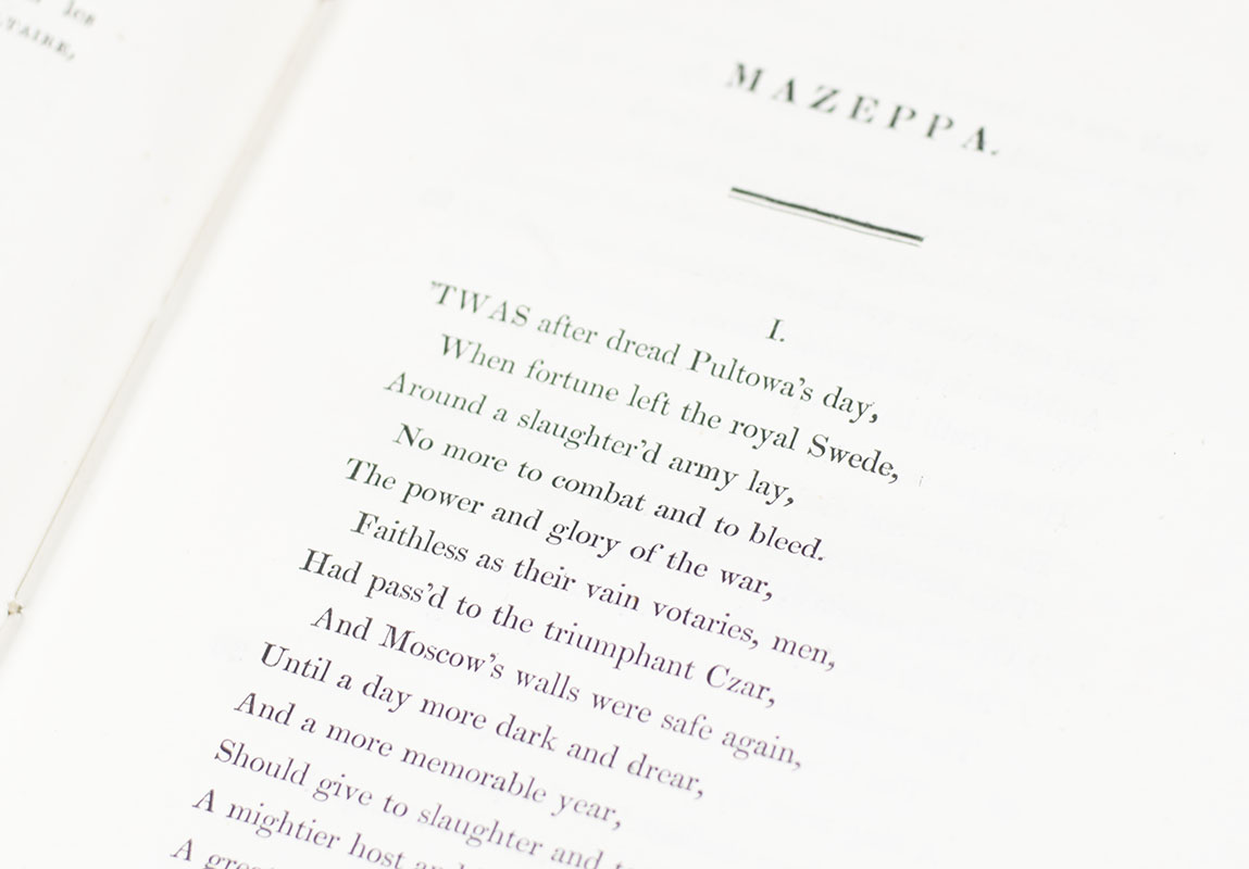 Mazeppa. A Poem.