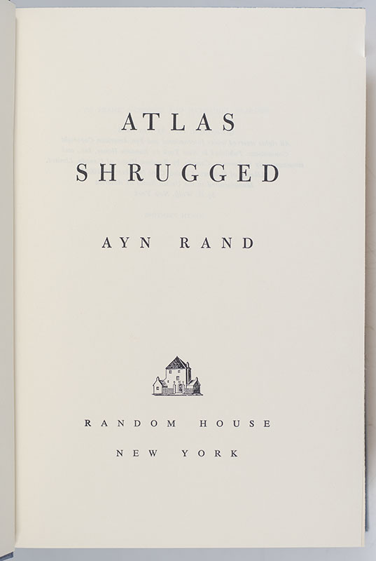 Atlas Shrugged.
