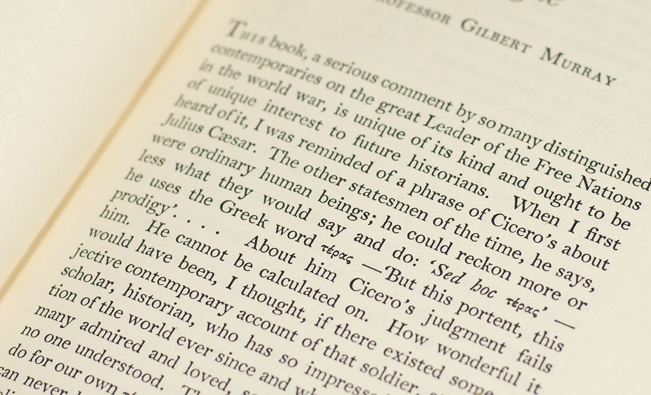 Winston Spencer Churchill Servant of the Crown and Commonwealth.