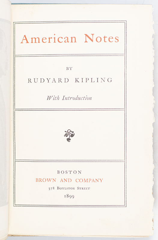 American Notes. With Introduction.