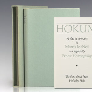 Hokum: A Play in Three Acts.