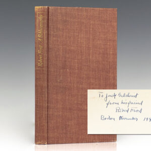 Robert Frost: A Bibliography.