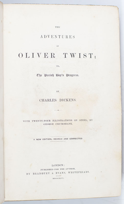 The Adventures of Oliver Twist; Or, The Parish Boy's Progress. - Image 3