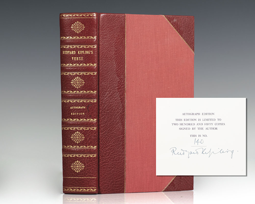 Rudyard Kipling's Verse: Inclusive Edition 1885-1918.