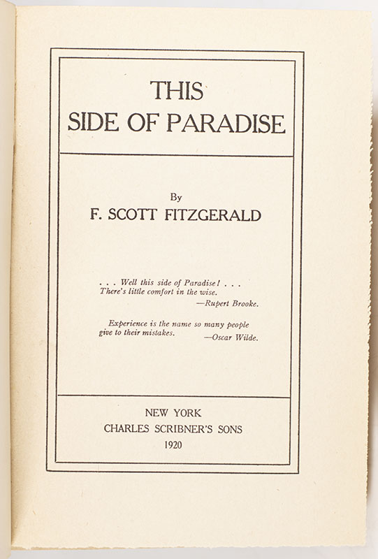 This Side of Paradise. - Image 3