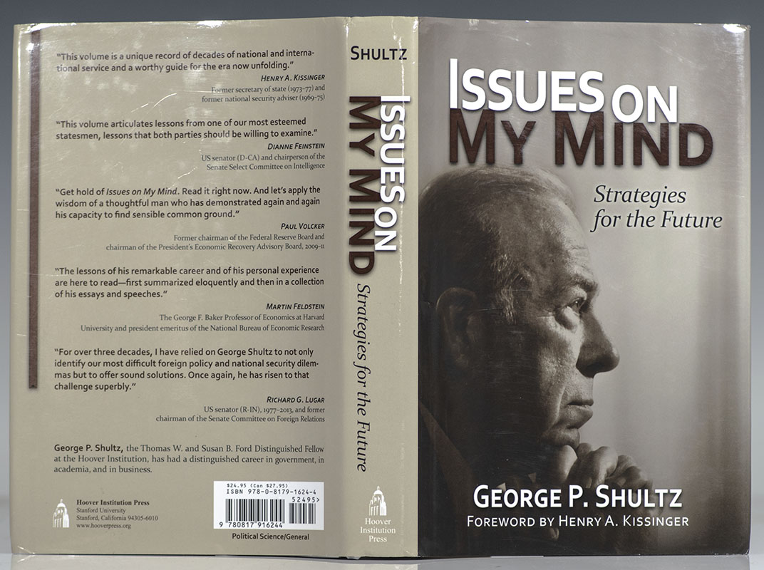 Issues on My Mind: Strategies for the Future.