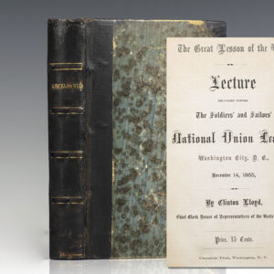 Rare Sammelband Collection of Reconstruction Pamphlets