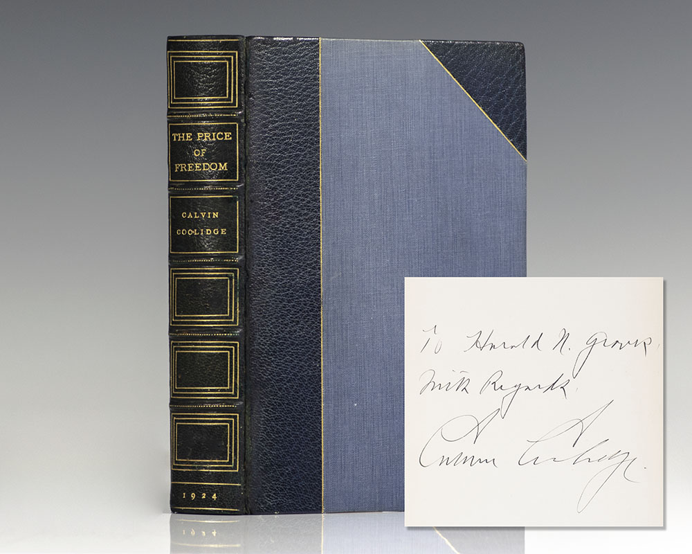 The Price of Freedom: Speeches and Addresses.