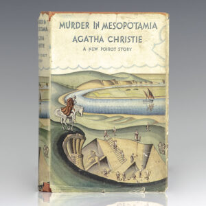 "I don't think I shall ever forget my first sight of Hercule Poirot": First edition of Agatha Christie's Murder in Mesopotamia; in the scarce original dust jacket