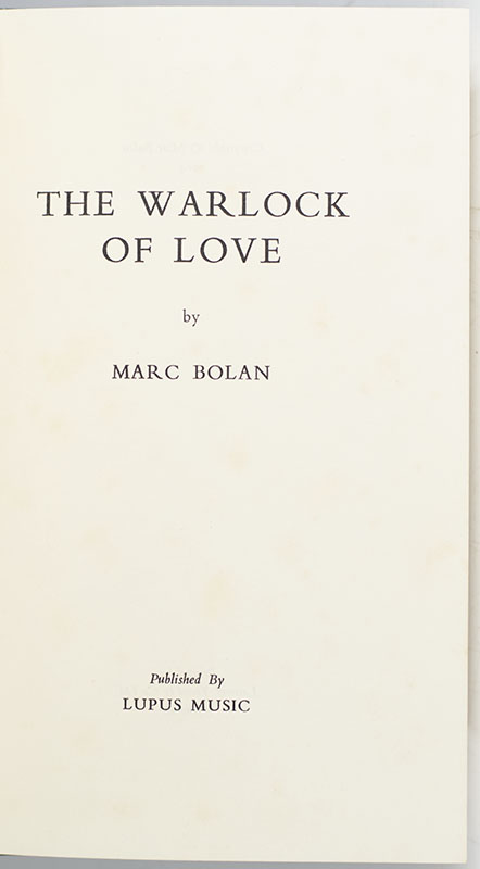 The Warlock of Love.