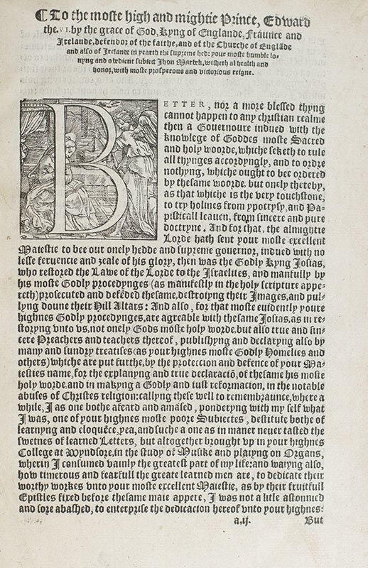 A Concordāce, that is to saie, a work wherein by the ordre of the letters of the A.B.C. ye maie redely finde any worde conteigned in the whole Bible, so often as it is there expressed or mentioned.