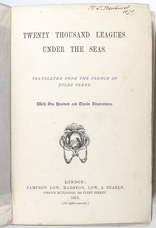 Twenty Thousand Leagues Under the Sea.