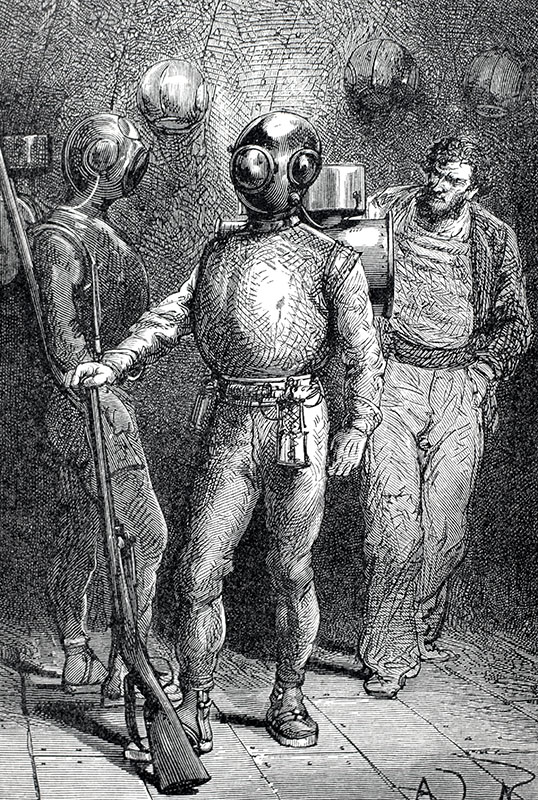 Twenty Thousand Leagues Under the Sea.