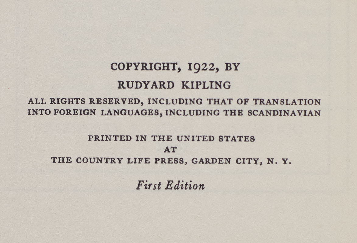 Kipling Anthology: Prose and Verse.