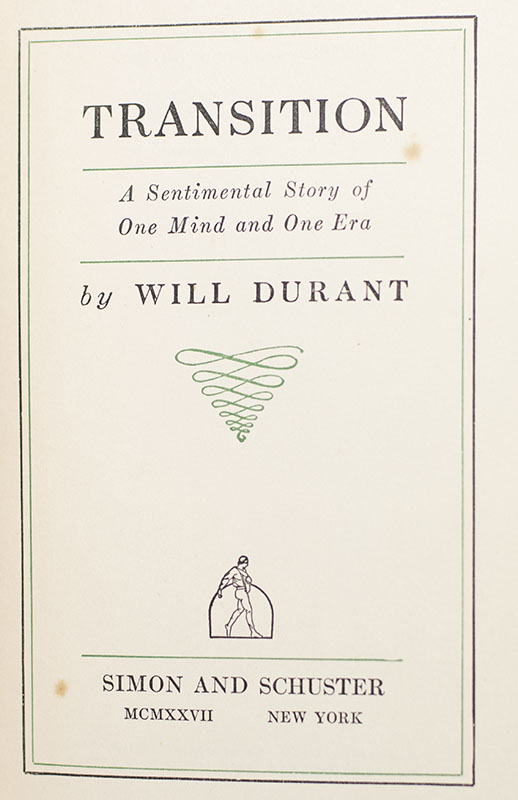 Transition: A Sentimental Story of One Mind and One Era. - Image 3