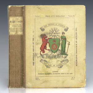 The Equinox: The Official Organ of the A∴A∴ The Review of Scientific Illuminism. Vol. I. No. III.