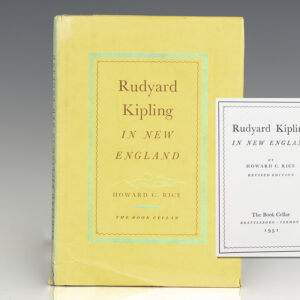 Rudyard Kipling in New England.