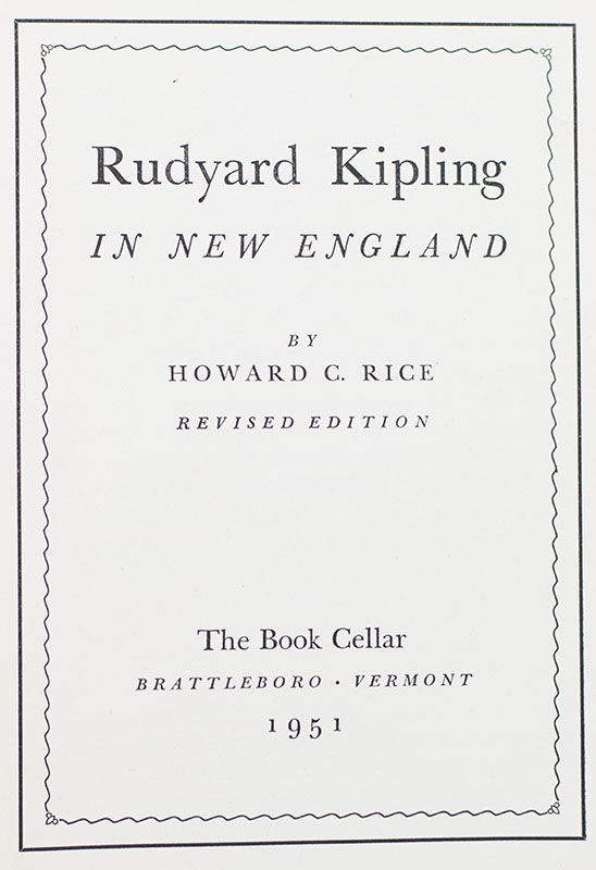 Rudyard Kipling in New England. - Image 2