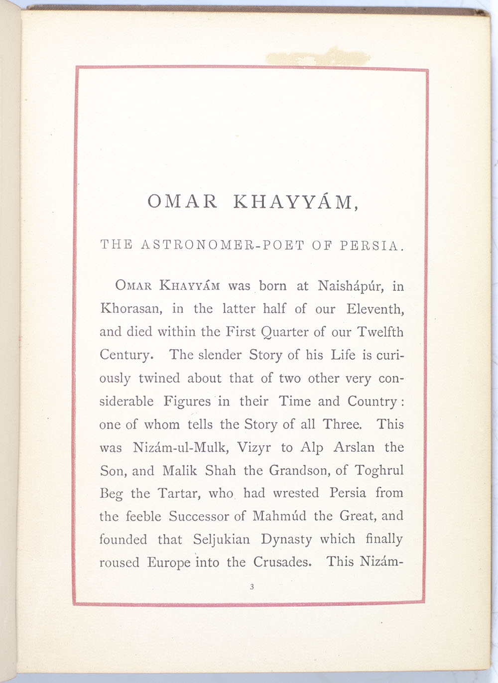 Rubáiyát of Omar Khayyám, the Astronomer-Poet of Persia. - Image 2