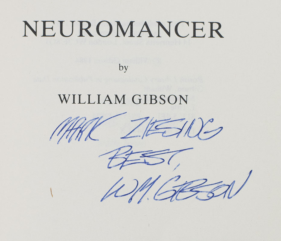 Neuromancer, Count Zero, Mona Lisa Overdrive.