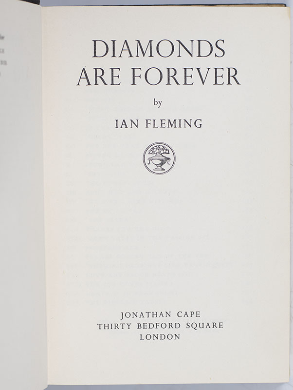 Diamonds Are Forever.