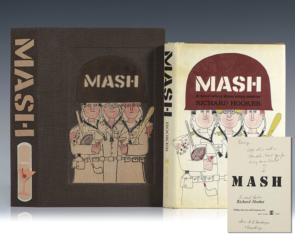 MASH: A Novel About Three Army Doctors.