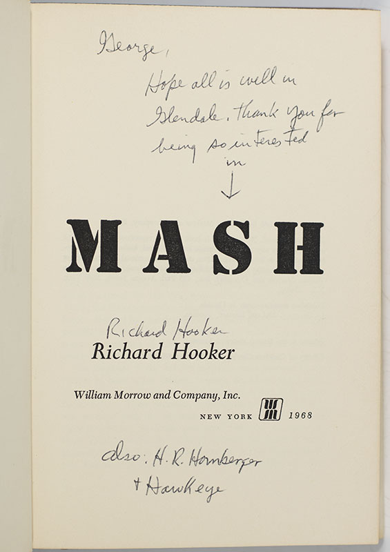 MASH: A Novel About Three Army Doctors. - Image 3