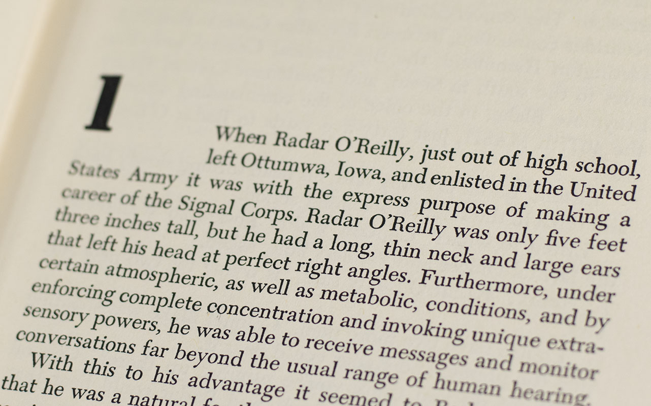 MASH: A Novel About Three Army Doctors.