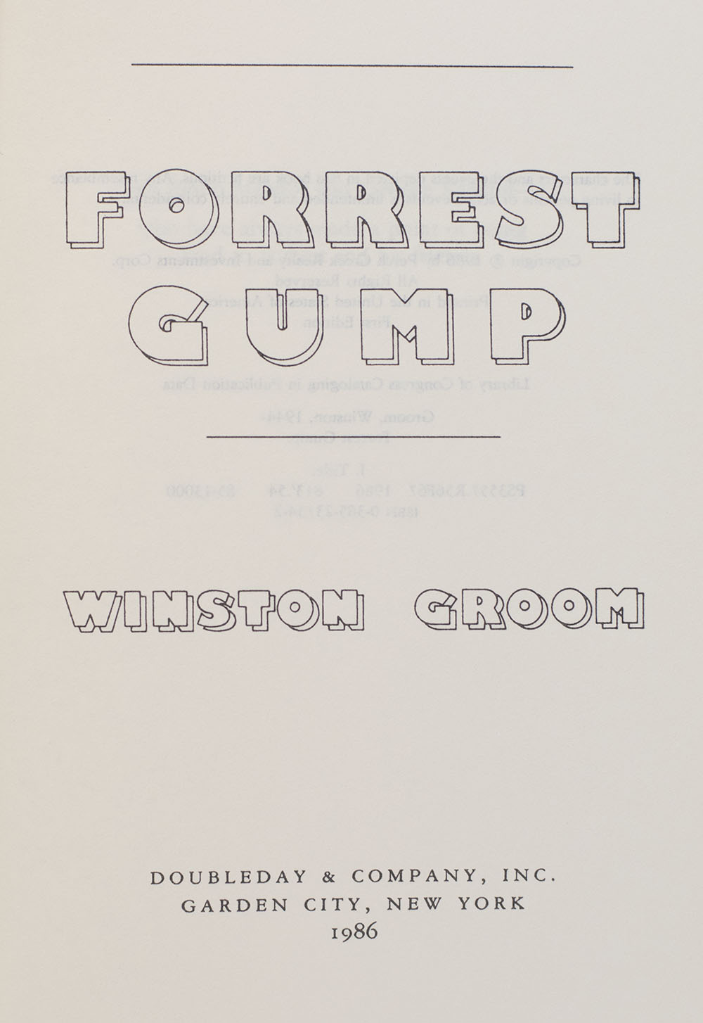 Forrest Gump.