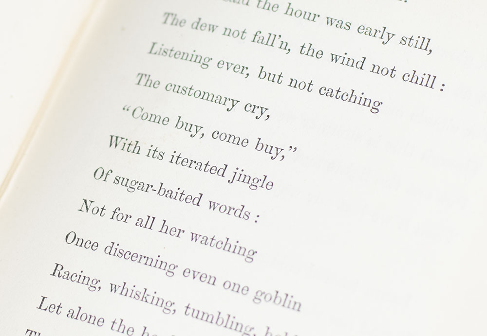 Goblin Market and Other Poems.