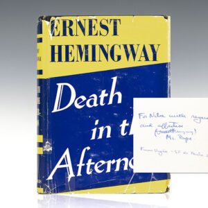 Death in the Afternoon.