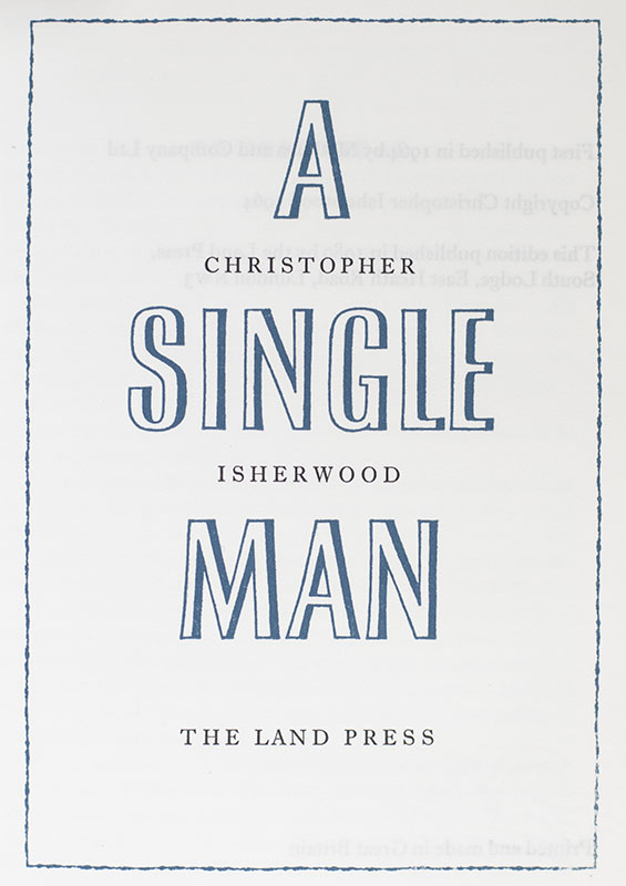A Single Man. - Image 3