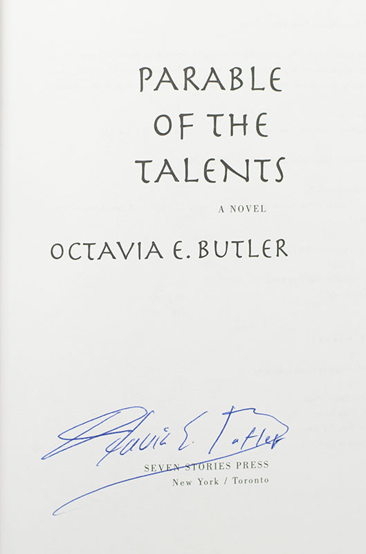 Parable of the Talents.