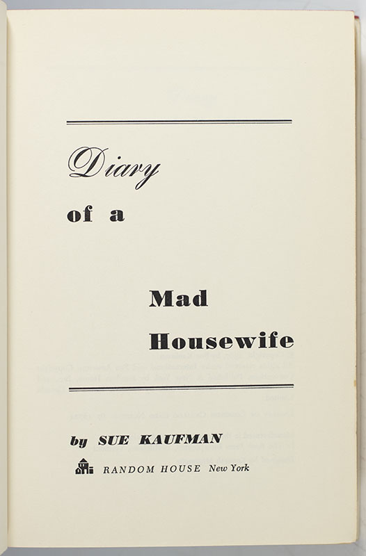 Diary of a Mad Housewife: A Novel. - Image 3