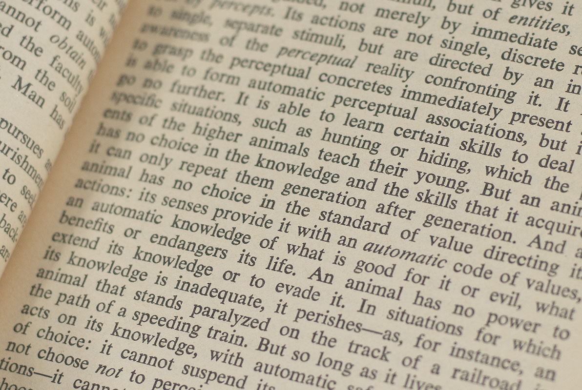 The Virtue of Selfishness: A New Concept of Egoism.