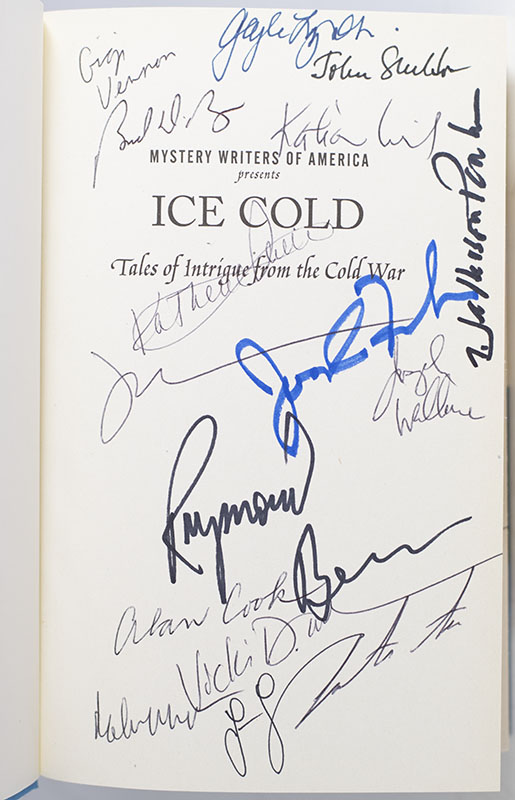 Mystery Writers of America presents Ice Cold: Tales of Intrigue from the Cold War.