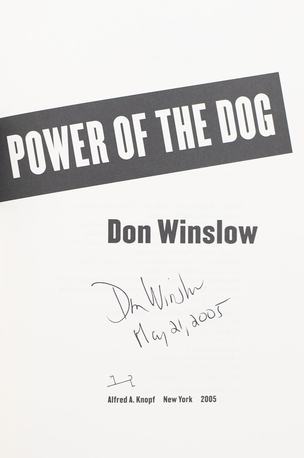 The Power of the Dog.