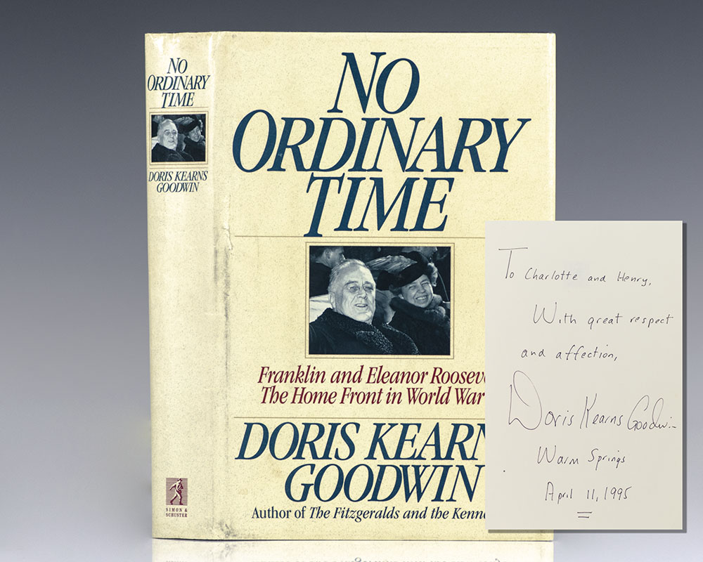 No Ordinary Time: Franklin and Eleanor Roosevelt: The Home Front in World War II.
