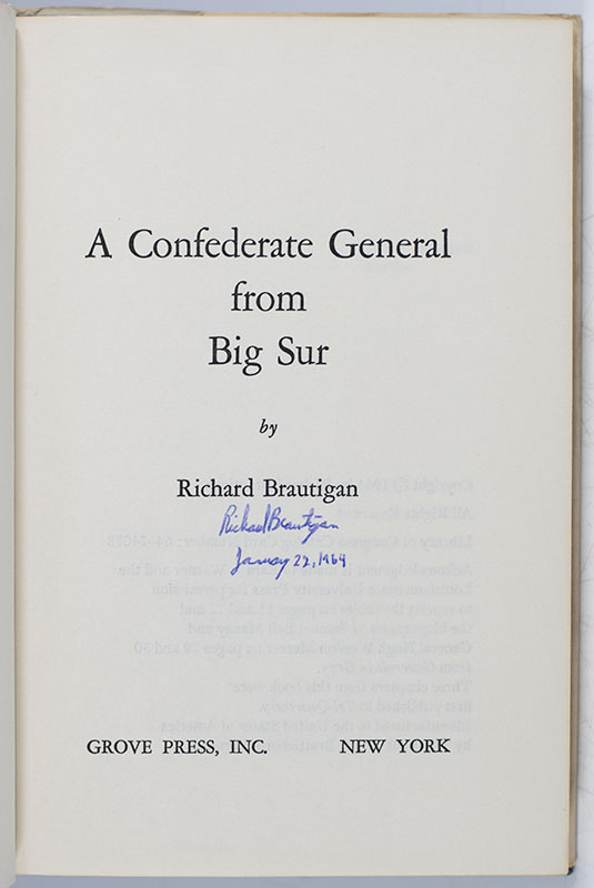 A Confederate General from Big Sur. - Image 2