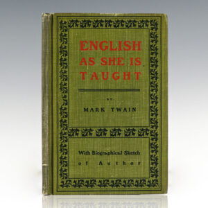 English As She Is Taught.